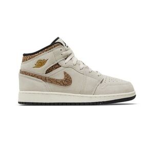 Air Jordan 1 Mid SE ‘Brown Elephant’ GS